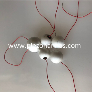 pzt 5a material hollow ball sphere piezo ceramic for sonar