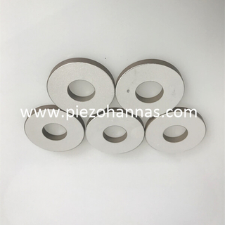 Customized Piezoelectric Ceramics Piezo Ring for Transduser
