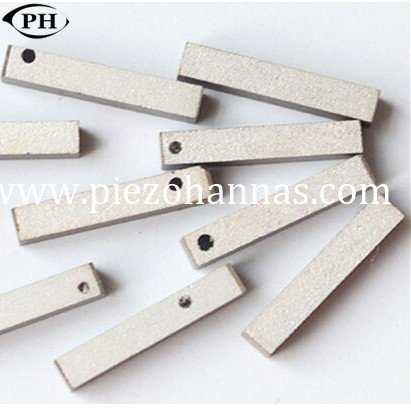 high quality rectangular shape piezo ceramic fabrication for ultrasonic medical treatment