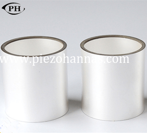 7.65×6.5×6.5mm PZT tube piezoelectric cylinders for medical diagnosis