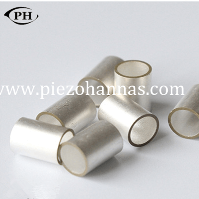 tube piezoelectric sensor crystal for ultrasonic atomizing piezoelectric