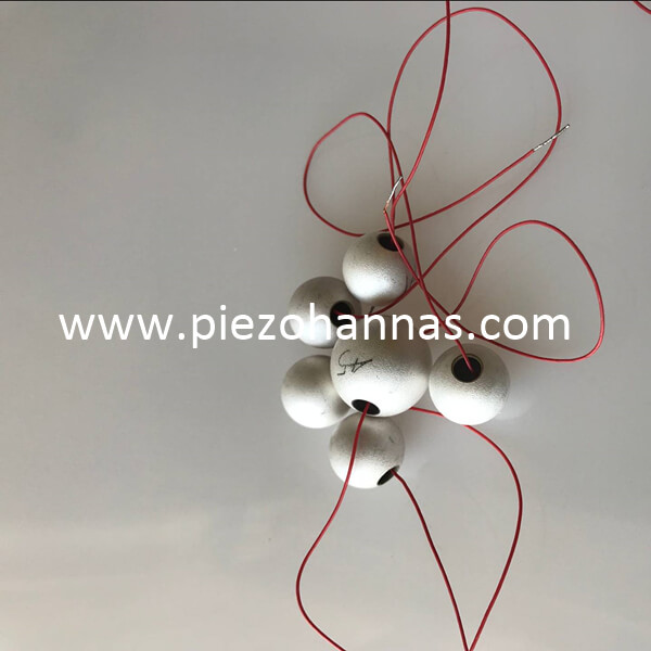 piezo ceramic sphere sensor for pickup guitar