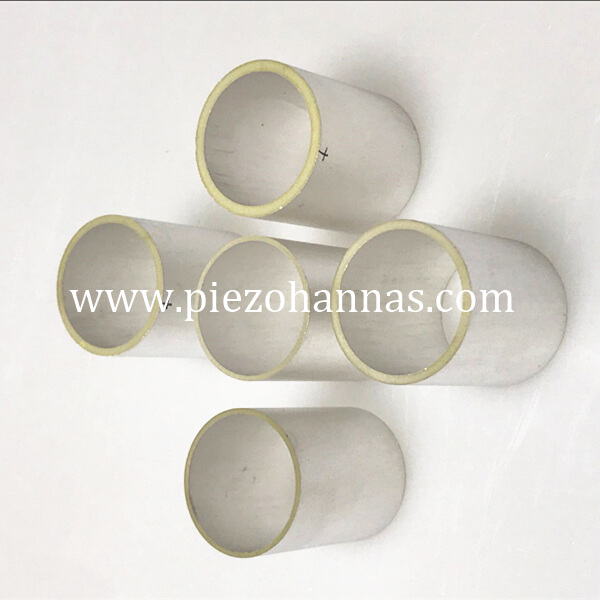 P4 material PZT tube piezoelectric ceramic for ocean project