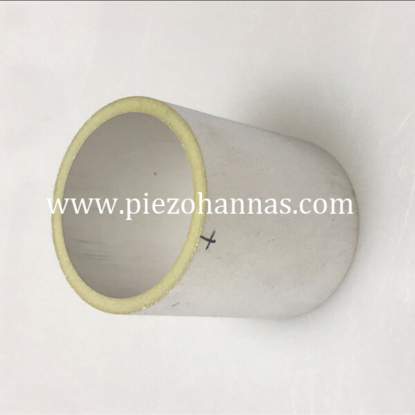homemade piezoelectric transducer piezo tube for underwater comunications