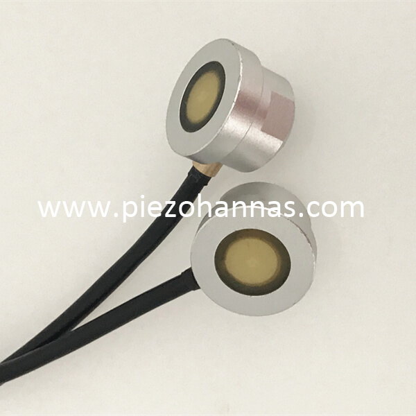 2MHz mounted outside ultrasonic transducer for oil level 
