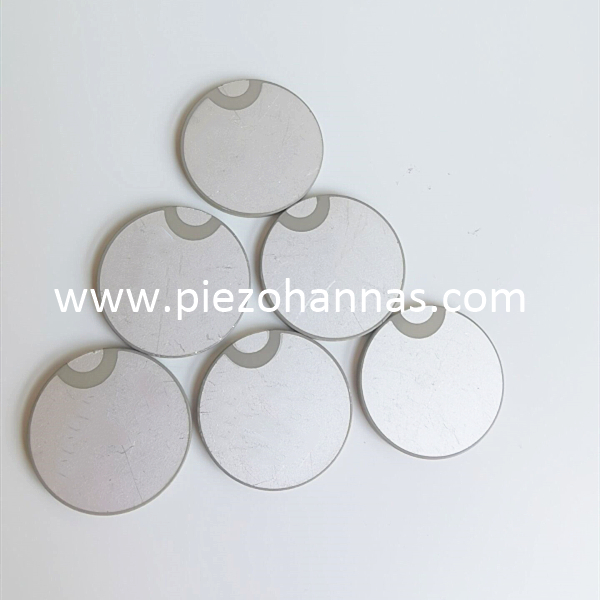 Soft Material Piezoelectric Discs Components for Aerial Ultrasound