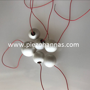 PZT5A Piezoelectric Ceramic Sphere Crystal for Hydrophone 