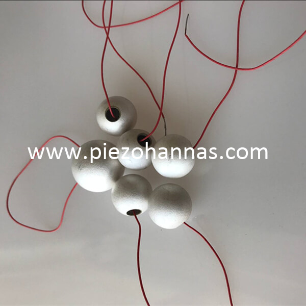 Pzt Ceramic Piezoceramic Sphere Piezoceramic Sensors Piezo Transducer