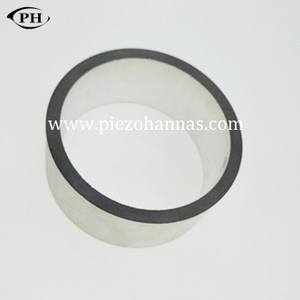 50mmx17mmx6.5mm alumina ultrasonic piezoceramic rings pzt 5 for transducer