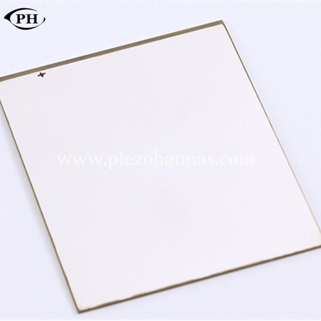 High Frequency Transducer 13.1x8.9x1mm Piezo Ceramic Plates