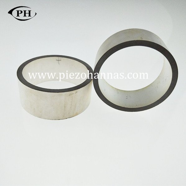 50*20*6mm ring piezo sounder PZT materials for ultrasonic welding