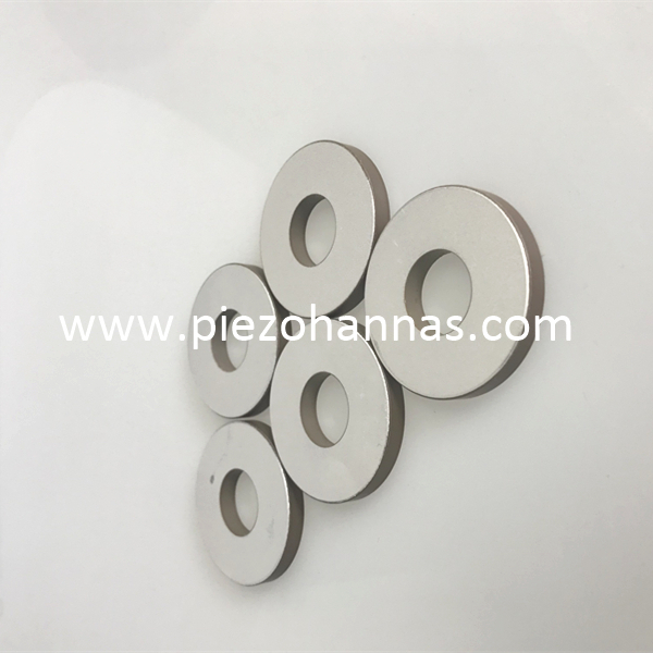 piezoelectric material piezoceramic rings piezoelectric acceleration transducer