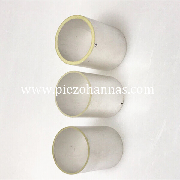 pzt8 piezo cylinder tube for hydroacoustic transducers