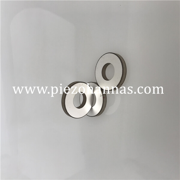 P8 Material Piezoelectric Transducer Ring Piezoelectric Ceramics Manufracturing
