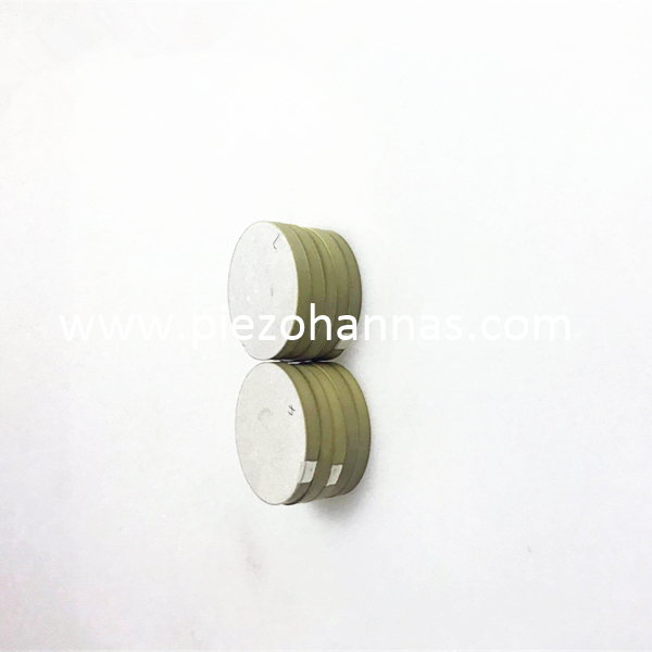 PZT material piezoelectric ceramic disc for piezoelectric sensor medical application
