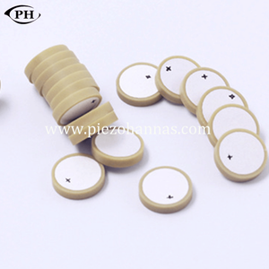 Soft Material 1Mhz Piezoelectric Ceramic Disc for Flowmeter Sensor