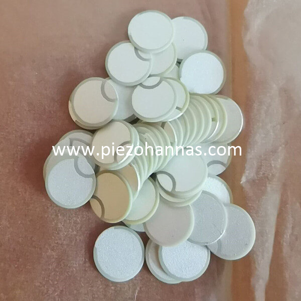 High Sensitivity Piezo Round Discs for Ultrasonic Air Transducers