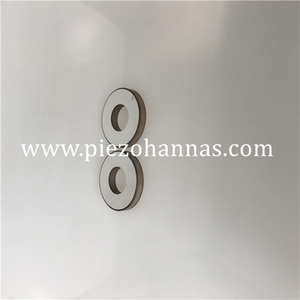 Pzt 8 material piezoceramic ring for ultrasonic textile bonding