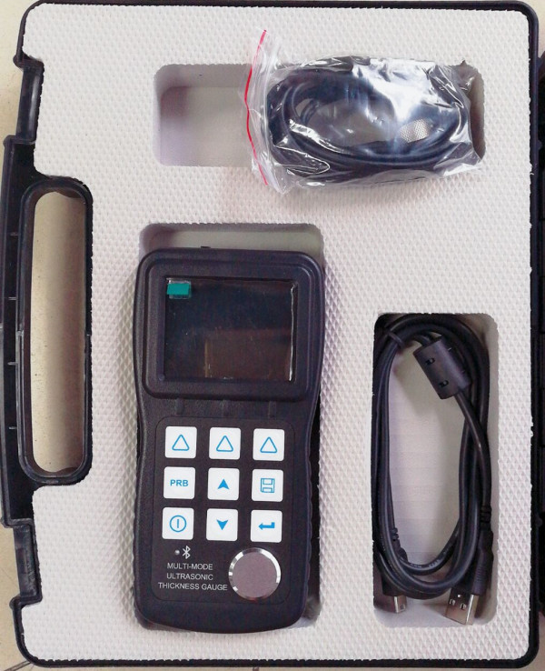 Portable Ultrasonic Thickness Gauge for Sheet Metal with Data Logger