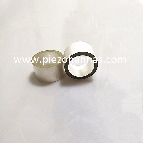  P-51navy type piezoceramic tube pzt piezoelectric cylinder sensor