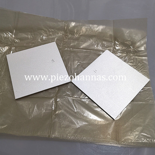PZT4D Piezo Ceramic Plate Transducer for Underwater Acoustic 