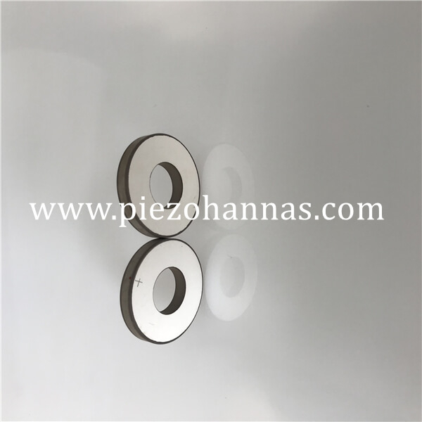 low cost piezo ring piezoelectric transducer for cleaning machine