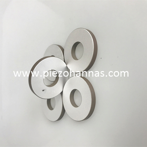 Poled Piezoelectric Ceramic Rings Pzt Ceramic Transducers