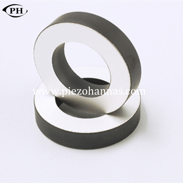 Lead Free Piezoelectric Ceramic Piezo Ring Barium Titanate