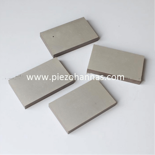Custom Silver Plating Piezoelectric Ceramic Shear Plates
