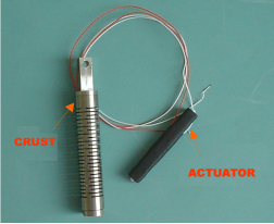 150V Driving Force Piezoelectric Stack Actuator Piezo Ceramic Wafers