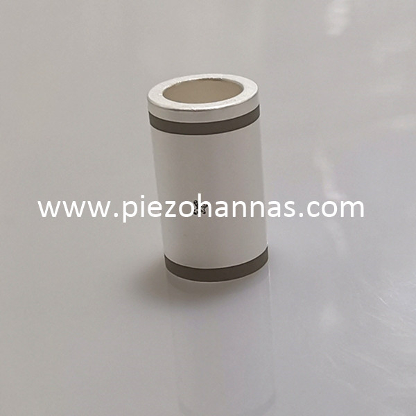 PZT5A Piezo Ceramic Tube Component for Laser Thickness Measurement