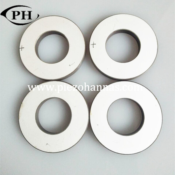 Piezo Ceramics Poling Piezoceramic Ring Piezoelectric Ultrasonic Transducer