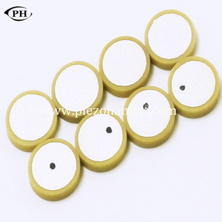 Poled Piezoelectric Ceramic Piezo Disc Sensor for Vibration Transducers 
